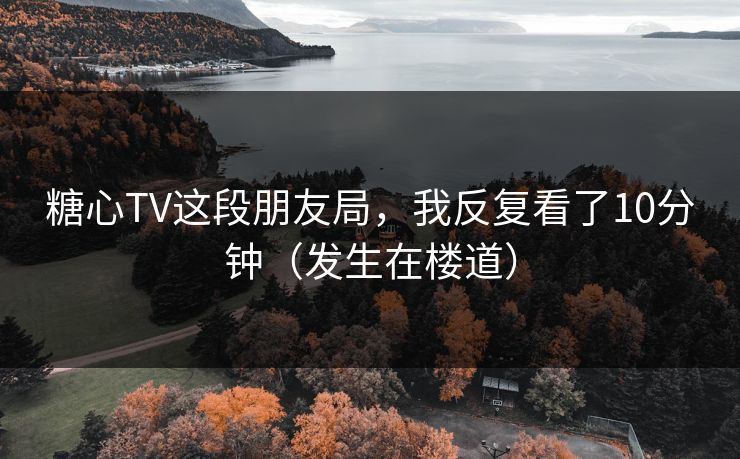糖心TV这段朋友局，我反复看了10分钟（发生在楼道）